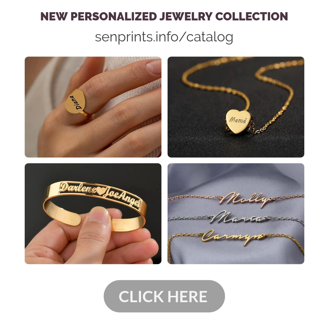 personalized jewelry SenPrints